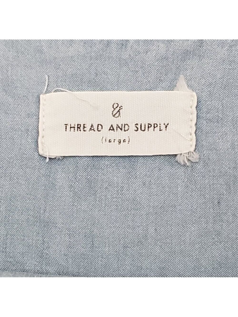 Women's Thread and Supply Light Blue Tank Top, Size L - Picture 3 of 7